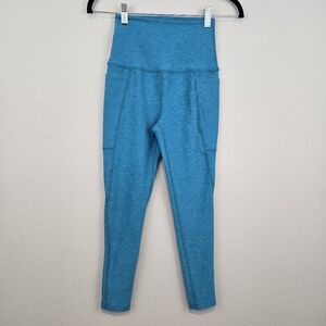 Beyond Yoga Spacedye Out Of Pocket High Waisted Midi Leggings